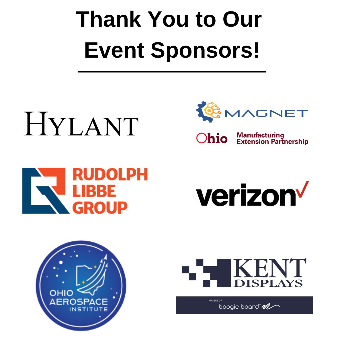 We'd like to extend a special thank you to all of today's event sponsors!

#NEOhio #electricvehicles #evmobility
