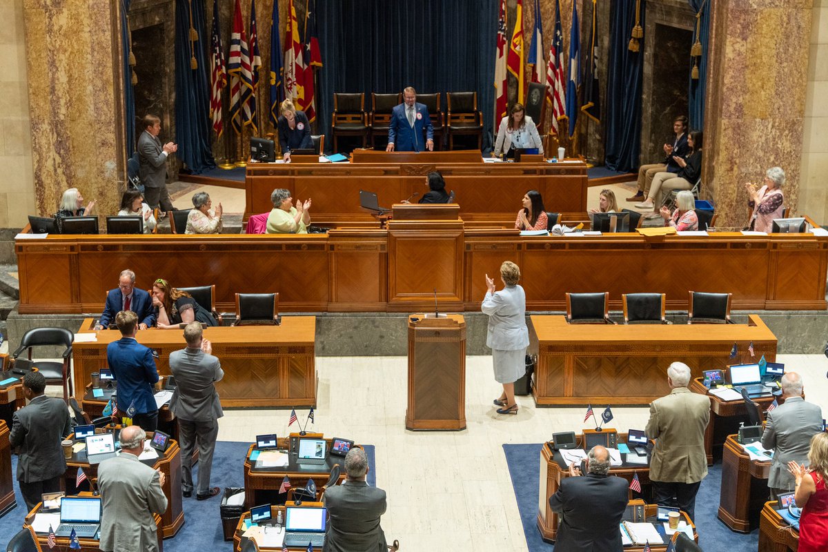 latravelassoc's tweet photo. Yesterday, our office celebrated Tourism Day at the Capitol. Thank you to @sharonhewitt and @SchexnayderClay for helping us honor our Legislative Travel Champions, Senate President Page Cortez and Representative Randal Gaines. #lalege https://t.co/NS74QFsFln