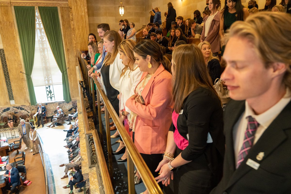 latravelassoc's tweet photo. Yesterday, our office celebrated Tourism Day at the Capitol. Thank you to @sharonhewitt and @SchexnayderClay for helping us honor our Legislative Travel Champions, Senate President Page Cortez and Representative Randal Gaines. #lalege https://t.co/NS74QFsFln