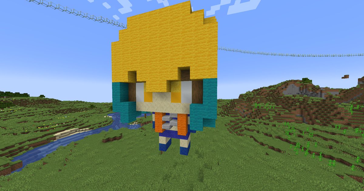 KazaReBane's tweet photo. 自分のスキンを1.5頭身で再現してみた！
#minecraft https://t.co/9i3P7ew9eP