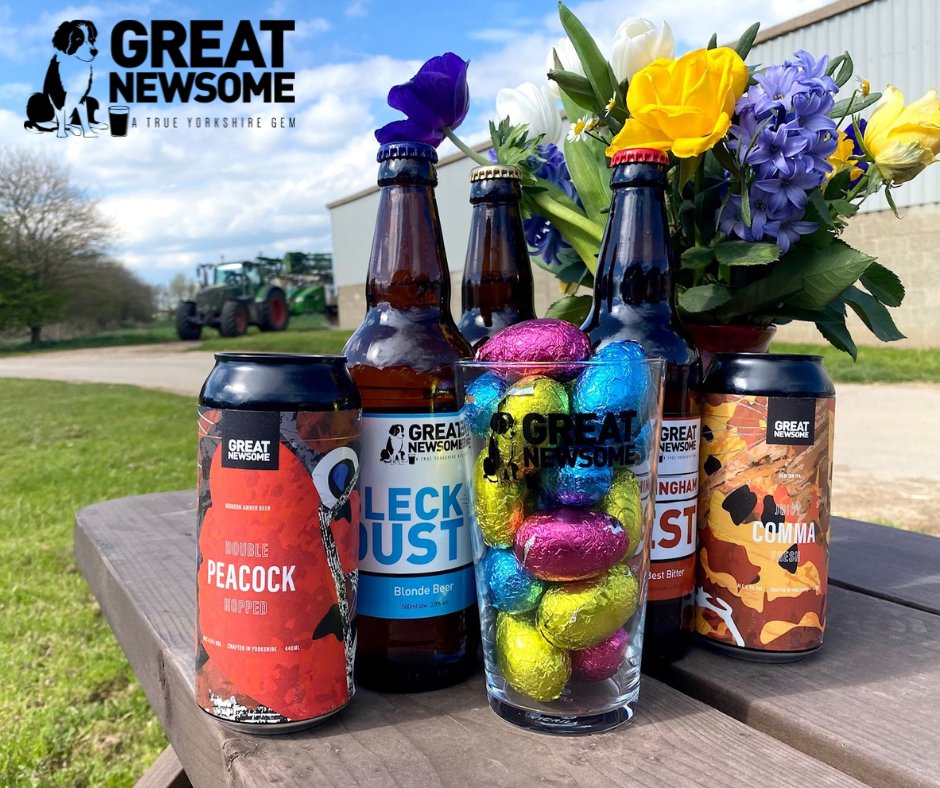 greatnewsome's tweet image. Wishing you all a very Hoppy Easter from everyone here at Great Newsome Brewery 🍻

#HappyEaster2022 #madeinyorkshire #brewedinyorkshire #easter2022 #easterbeer  #Hoppyeaster2022