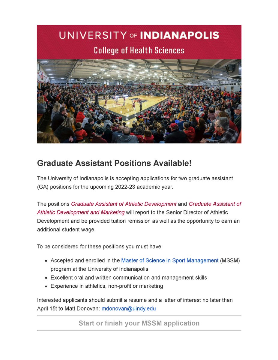 Uindy Academic Calendar 2023 Tweets With Replies By Sport Management @Uindy (@Uindysportmgt) / Twitter