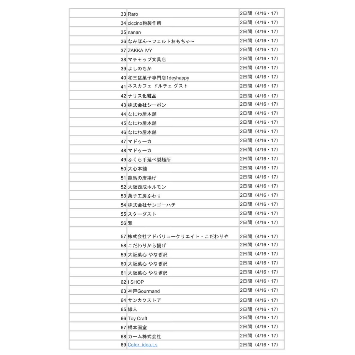 Urin_Handmade's tweet photo. ☀︎出店のお知らせ☀︎

2022.16(土)17(日)
10:00～16:00
安満遺跡公園にて開催!!

ロハスミーツ高槻＆アウトドアミーツ

17日のみの出店させて頂きます★

今回もｕ＆としてｔ＆さんと
ご一緒します👭

ご都合宜しければ是非遊びにいらして下さい🌼

#高槻 #安満遺跡公園 https://t.co/Shk5b3qhm6