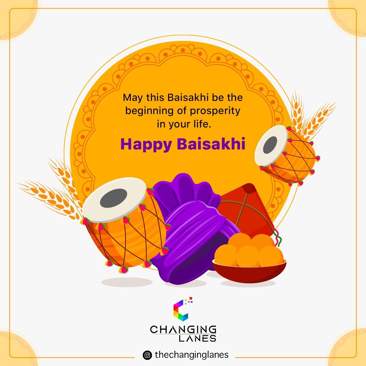 thechanginglane's tweet photo. On this Baisakhi, let us pray for a year filled with peace, happiness, and a plethora of opportunities. 
Best wishes on Baisakhi.

#Baisakhi #Baisakhi2022 #HappyBaisakhi https://t.co/BJgdKhuLt0