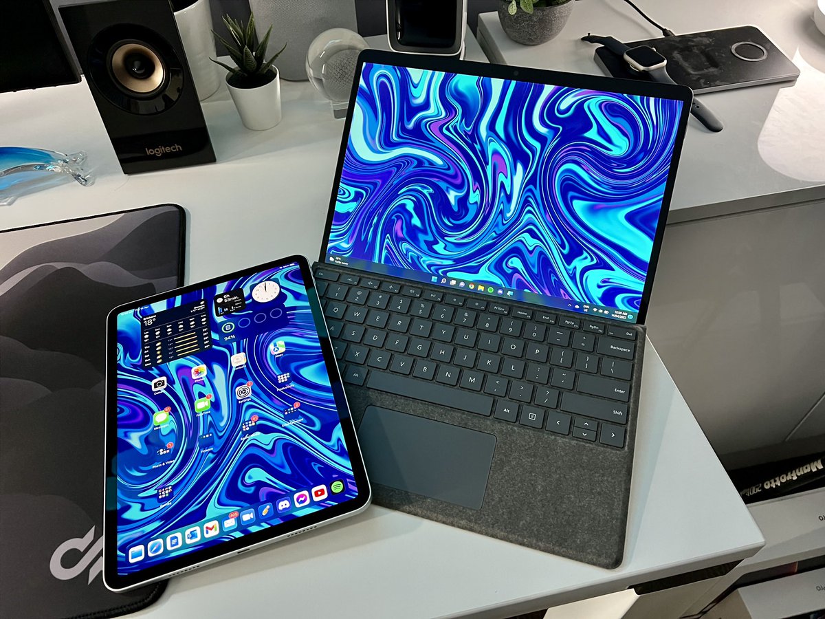 RamalMediaX's tweet photo. iPad Pro vs Surface Pro…

Which one would you choose and why? https://t.co/yLx7ya1sGW