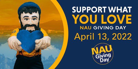Amy_Faull's tweet photo. #NAUGivingDay is today! ππ
Iβm supporting the new @nau Early Childhood Education Center this year @naucoe1 @NAUPresident @NAUAlumni #axeofkindness #staycalmandkickaxe #truebluenau #GoJacks
#naugivingdaychallenge #petsofnau https://t.co/PM5zJnnVlV