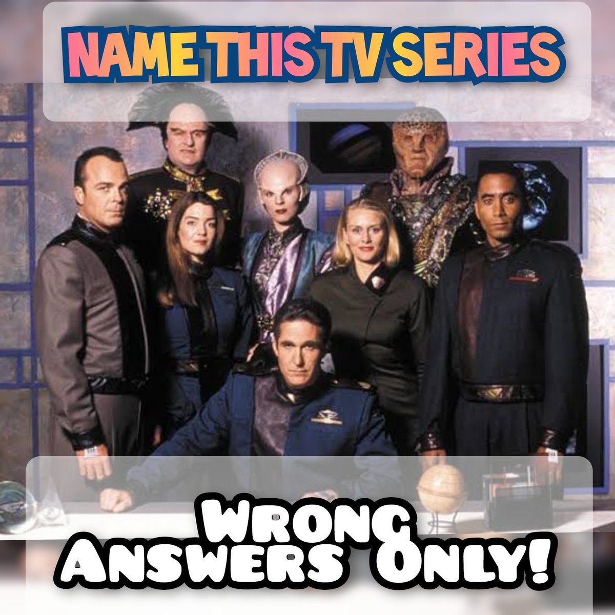 UncreditedXPod's tweet photo. It's time for #WrongAnswerWednesday!
The game is simple: name the tv series, but wrong answers only!
#moviepodcast #tvpodcast #australianpodcast #melbournepodcast #podnation
#podcast #indiepodcast #wronganswersonly #babylon5 https://t.co/GjwBVllNg1