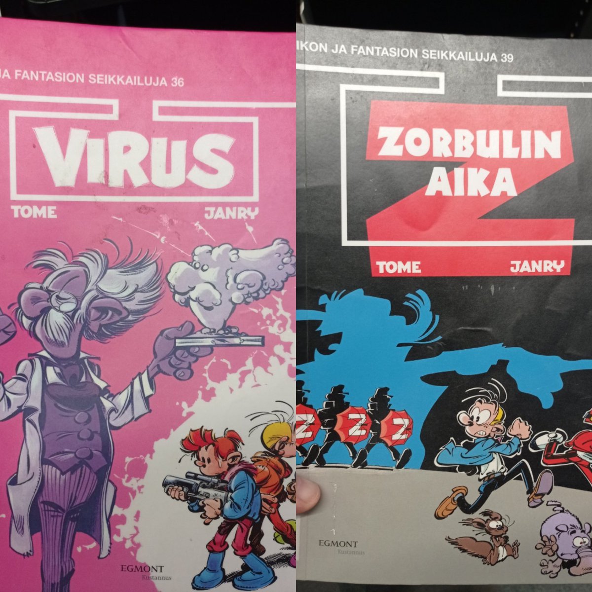LiljeBurger's tweet photo. Piko ja Fantasio sen jo aikoinaan tiesivät. #Korona ja #ztroops https://t.co/u58eESfL3a