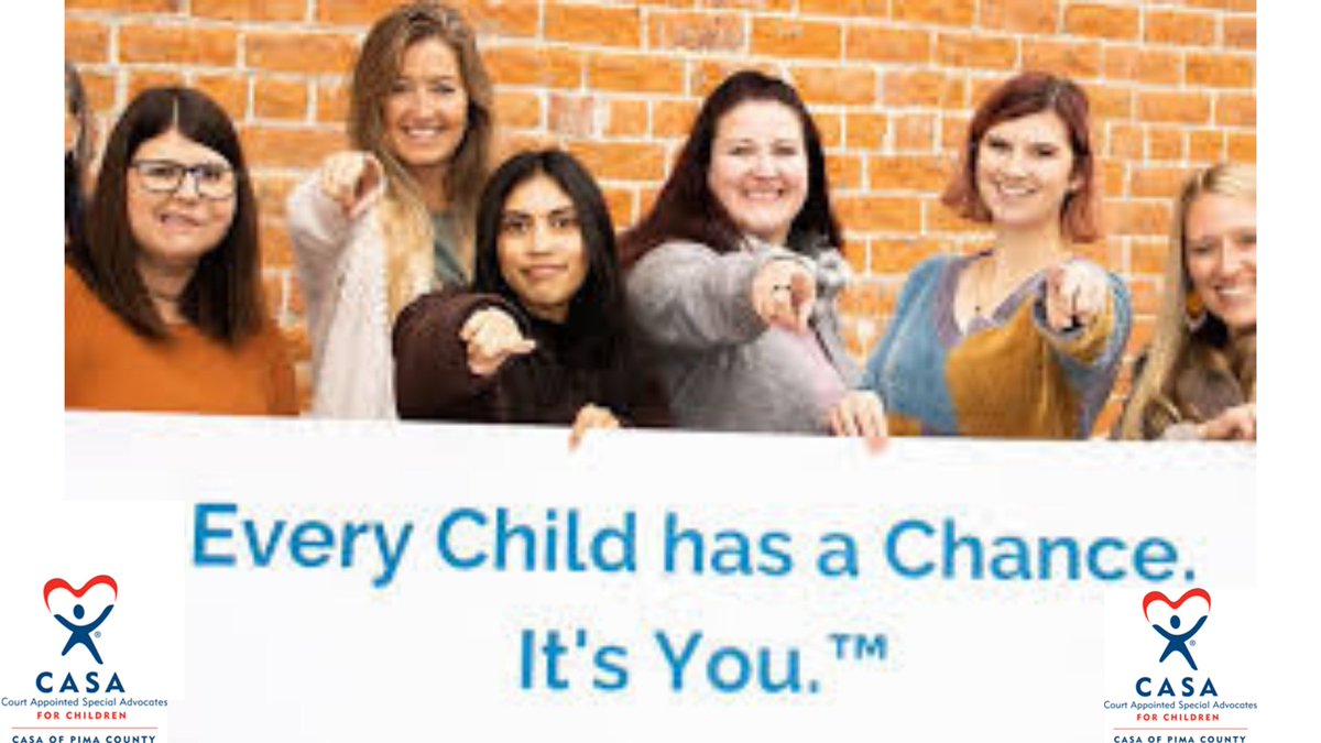 Every day community members are needed. Learn how you can help sc.pima.gov/pima-county-ju… #CASAofPimaCounty #CASAaz #Volunteer #Bethevoiceforachild #Makeadifference #Advocate #Changeachildsstory #Theresnoplacelikehope