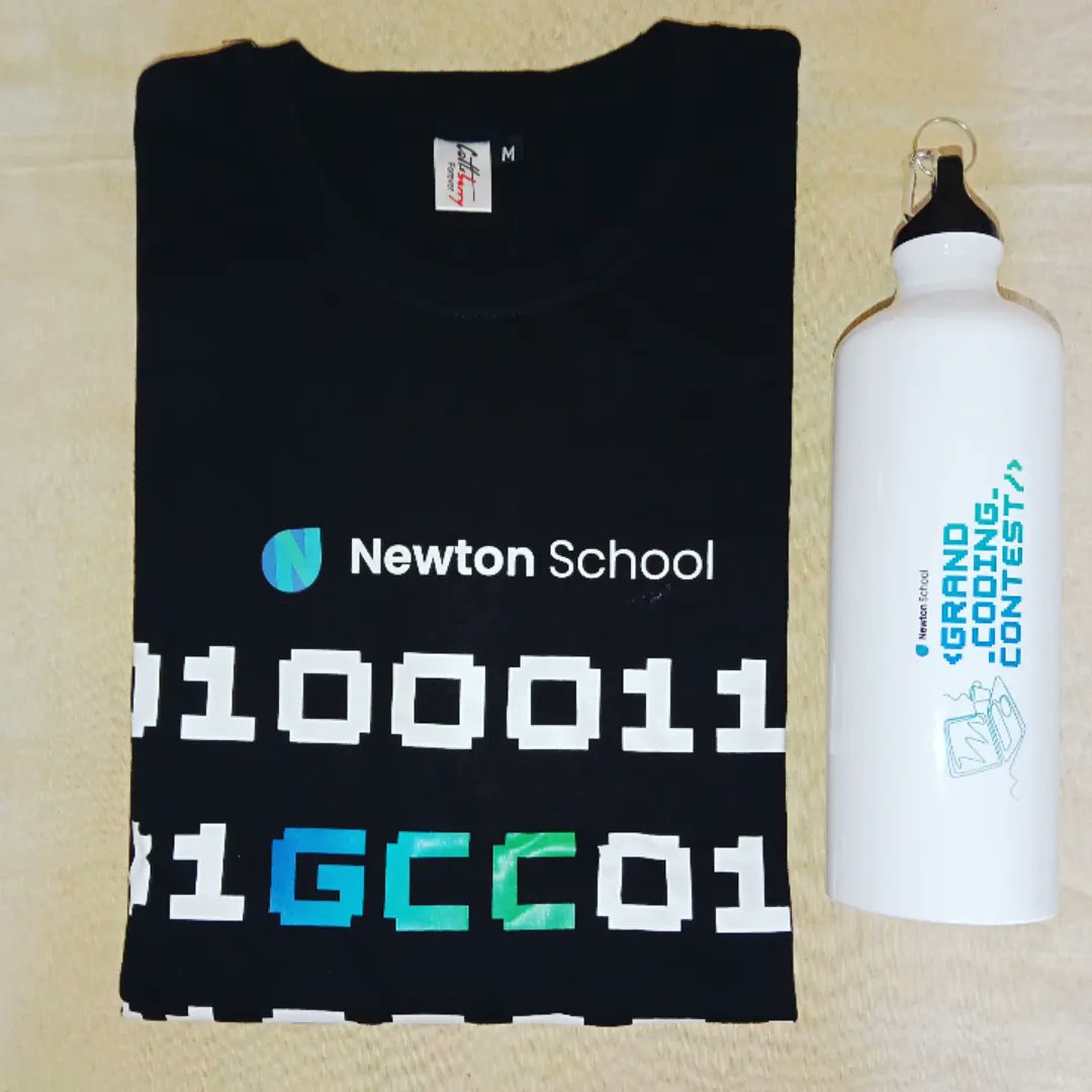 AnushCodergirl's tweet photo. Thank you so much @saumya1singh for this β€οΈπ€
@NewtonSchoolHQ it's super cool π₯π€©
#thankyou #giveaway #grandcodingcontest https://t.co/sin4657oQT