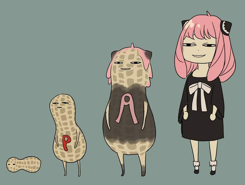 Anya_Hourly's tweet photo. A Anya le gustan tanto los cacahuates 😂🥜🥜
#SPYxFamily https://t.co/OQQCj9zTkU