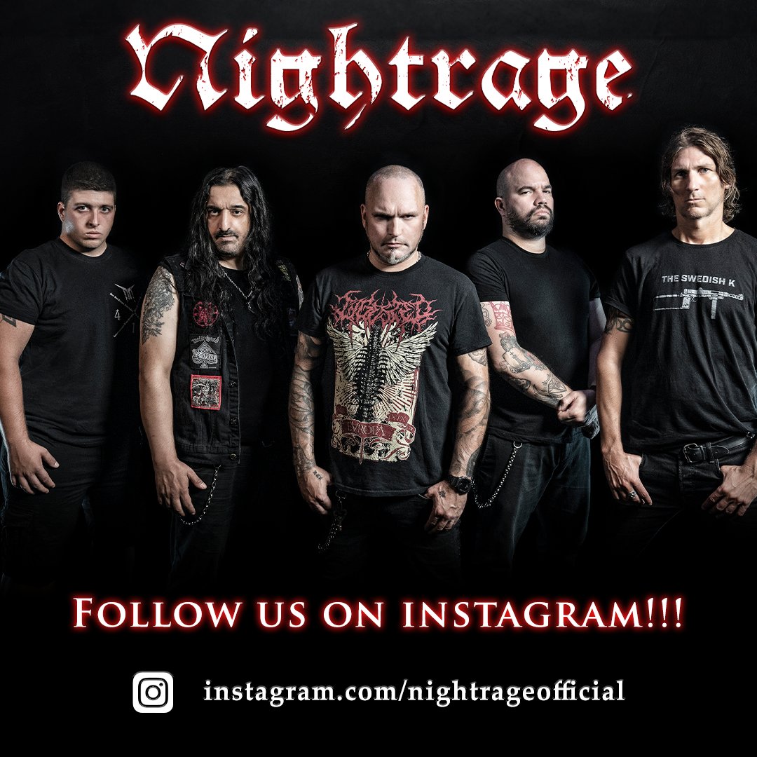 nightrage's tweet photo. Nightrage SPOTLIGHT
Interview at https://t.co/Crg8oGrNZg
https://t.co/gT1Et9LTr6
#nauseatingoblivion #Swallowme
#falsifyinglife #abyssrising #despotzrecords
#metal #espguitars #elixirstrings #orangeamps #trickdrumsUSA #nightrage #melodicdeathmetal #paistecymbals https://t.co/FxIMoVwiFP