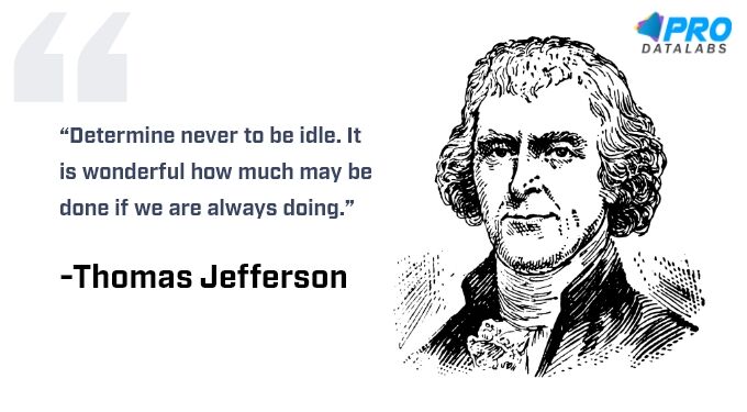 prodatalabs's tweet photo. Greetings on the 279th birthday🎉 of the third President of the United States of America. Remembering today, the great author of the Declaration of Independence- Thomas Jefferson! 

#independence #america #jeffersonsbirthday #jefferson https://t.co/mK3CQeeRKs