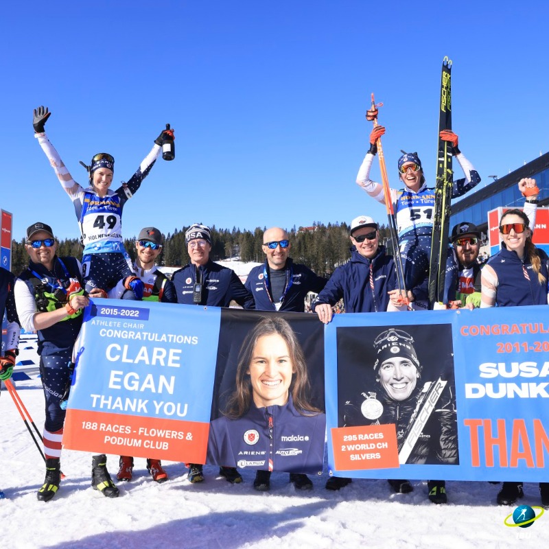 biathlonworld's tweet photo. 🗣:"They have been great athletes and achieved a lot of things results-wise. I think what they excelled in is actually the people they are. I really respect them as people, truly great people…" 🙌

@usbiathlon | @SusanDunklee | @BiathleteEgan