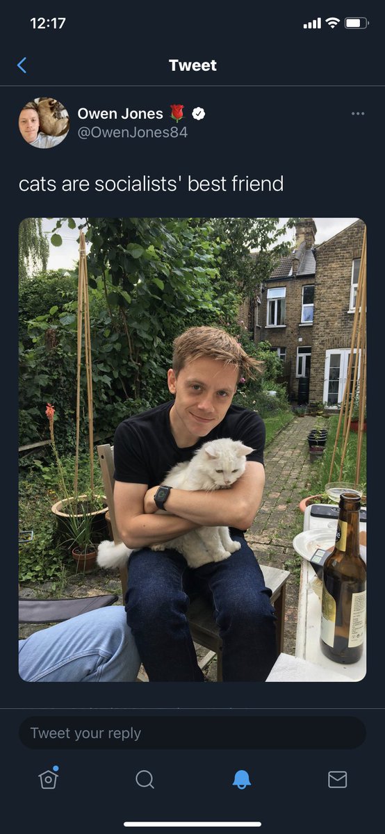 CoralieAnn's tweet photo. If @OwenJones84 is a journalist, my arse is a prickly pear! 🙄 #misogynist #arsehole #serialblocker #womanhater Anyway, here’s a reminder that he has touched at least one pussy in his egotistical little lefty-loving life! 🤭😂🤣😂 #pussyloverbutwomanhater #dickheadsocislistarse https://t.co/MQapaQxNVu