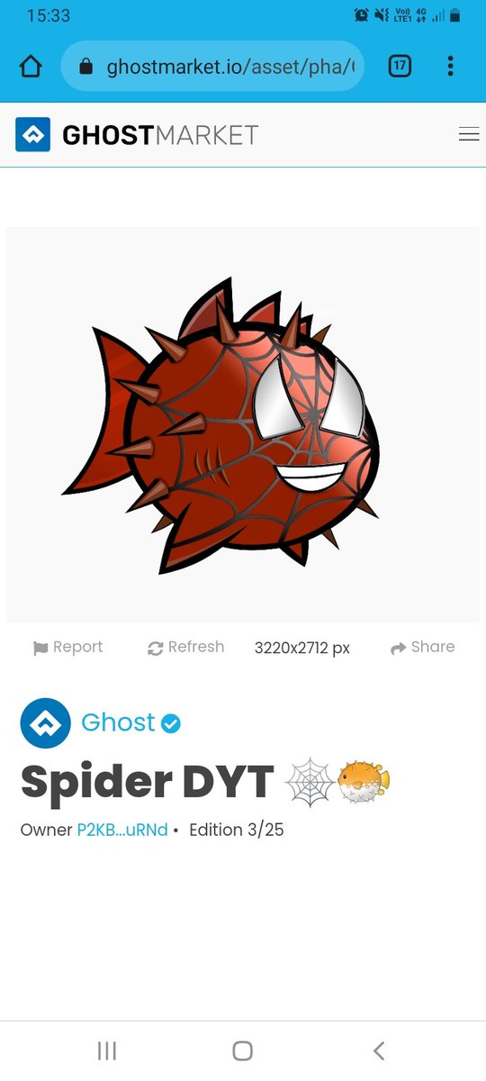 Want to win an NFT Spider DYT 🐡🕸

It's very simple...
Just comment I Want and tag 3 friends.

Follow <a href="/DoYourTip/">DoYourTip</a> and join our telegram t.me/DoYourTip

#NFT #POLTERGEIST #PhantasmaChain $DYT