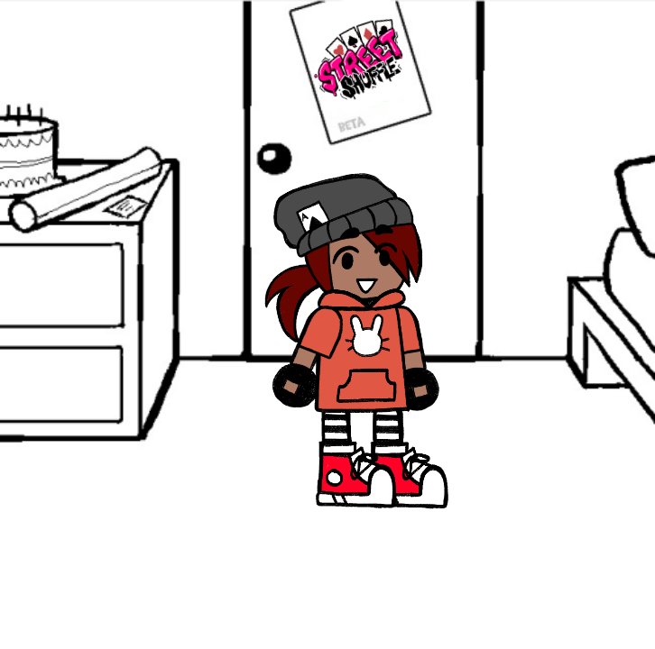 a young magician stands in their bedroom. it just so happens that today, the 13th of april, is #wishlistwednesday! go wishlist #streetshuffle if you havent already!!! store.steampowered.com/app/1652670/St…