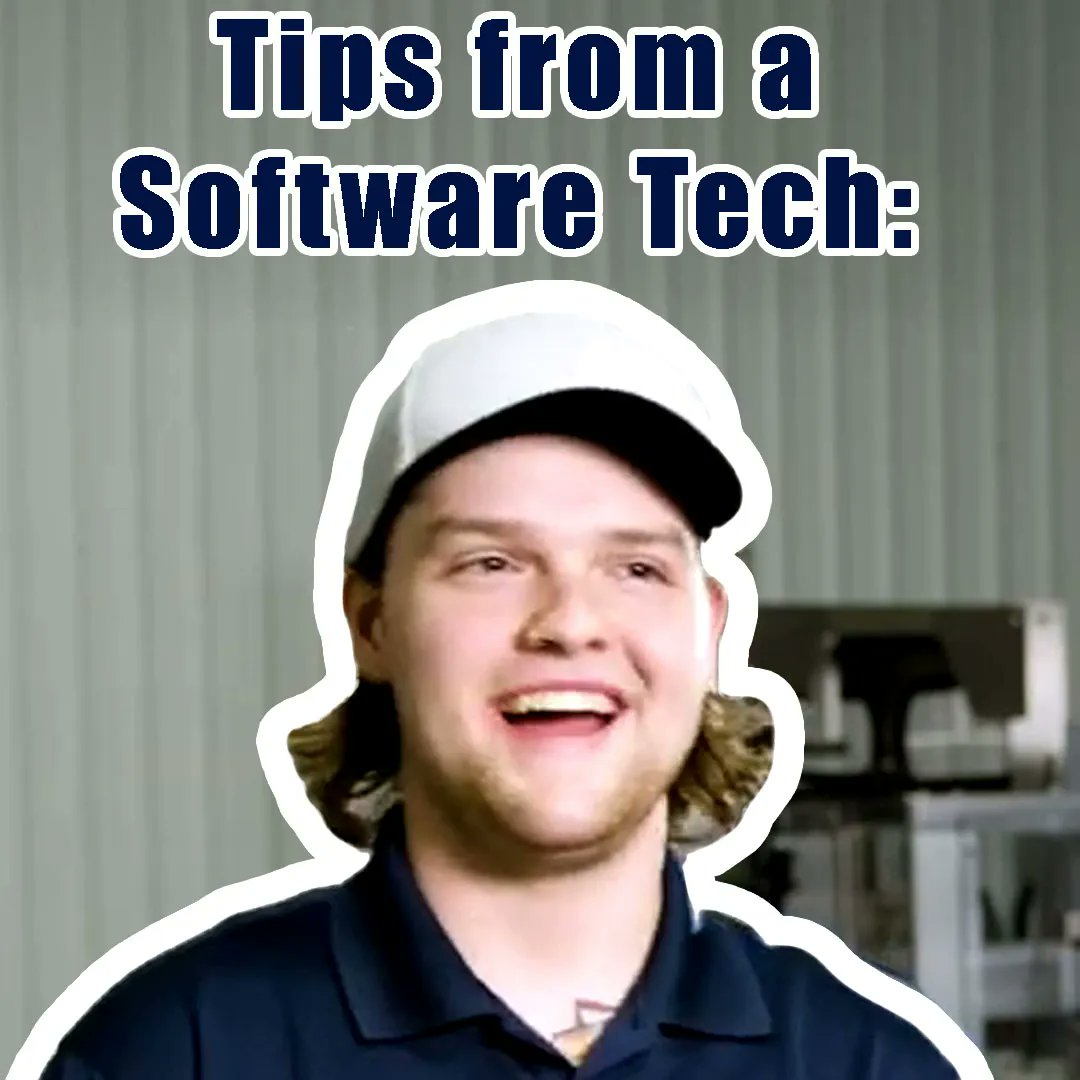What does a software technician think the most important tips are for a customer to keep their equipment running smoothly? See for yourself by watching the video!

youtube.com/shorts/sYFMQBz…