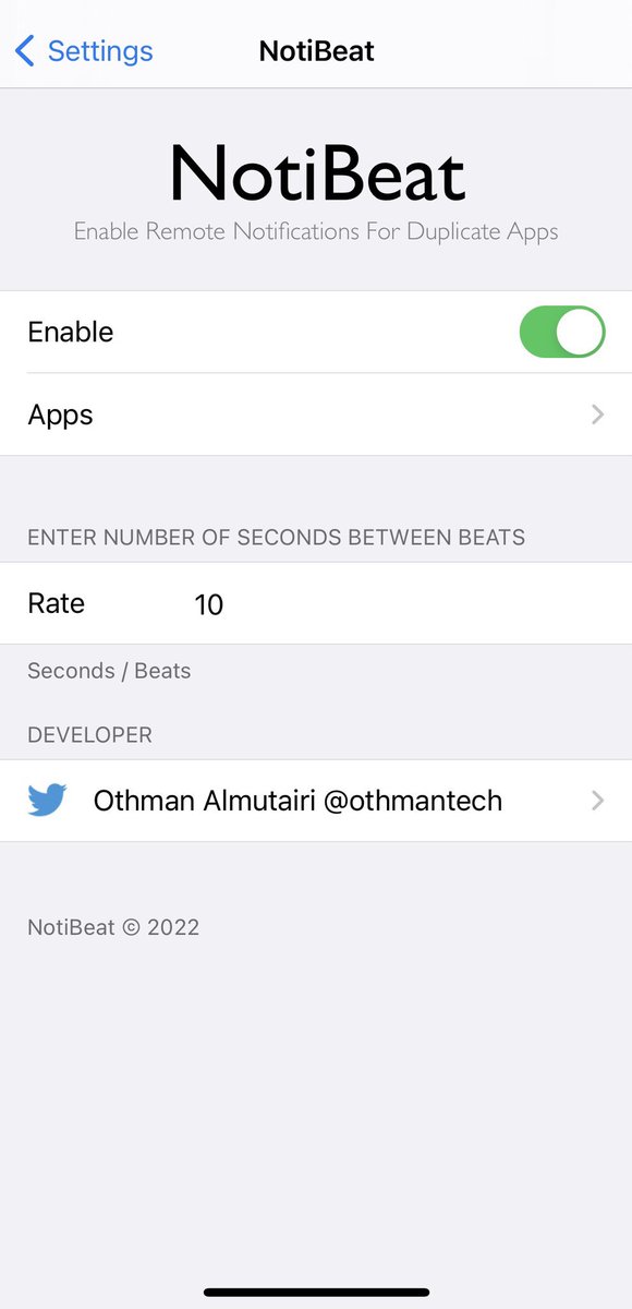 توفرت اداة NotiBeat من الادوات التي كانت تنقص مجتمع الجيلبريك.
في السابق اي تطبيق عندك مكرر مستحيل يوصلك اي اشعارات منه الا في حال يكون التطبيق مفتوح، هذا الاداة تخلي التطبيق المكرر يوصلك منه اشعارات بدون ما يكون التطبيق مفتوح 🔥

في هذا المصدر:
apt.othman.tech