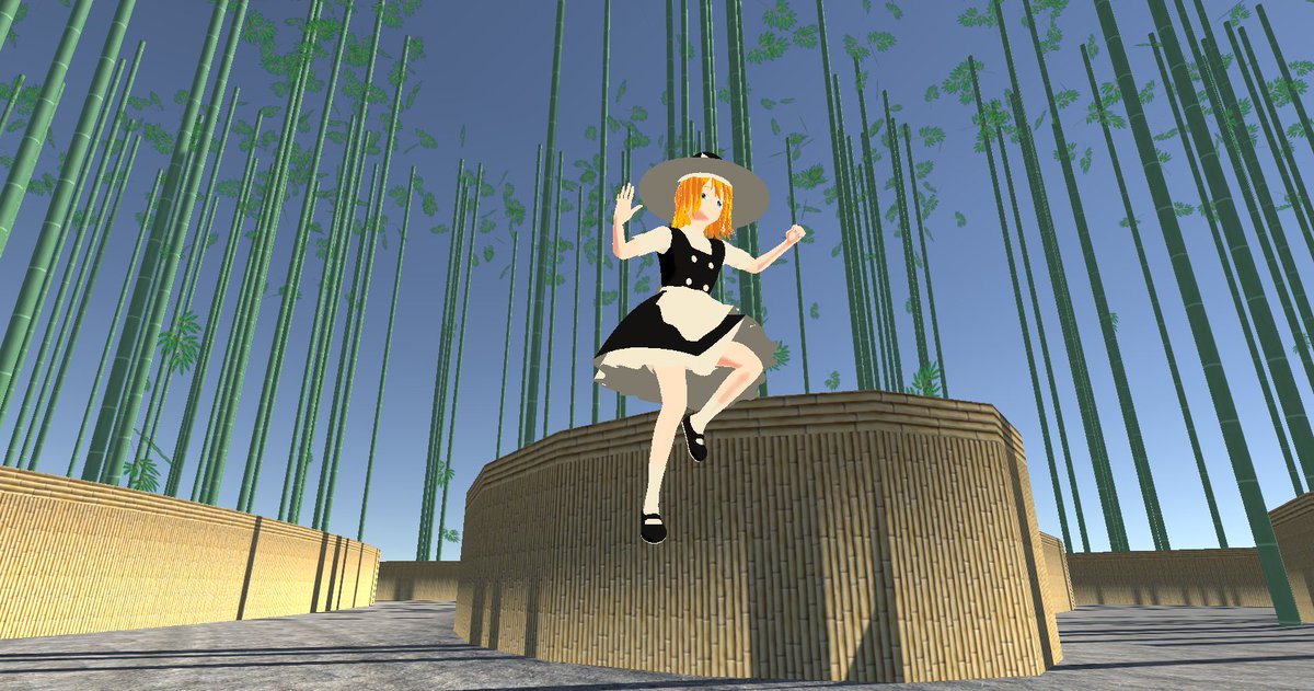 アニメーションのバグを修正しました。
いい感じ。
#Unity #blender