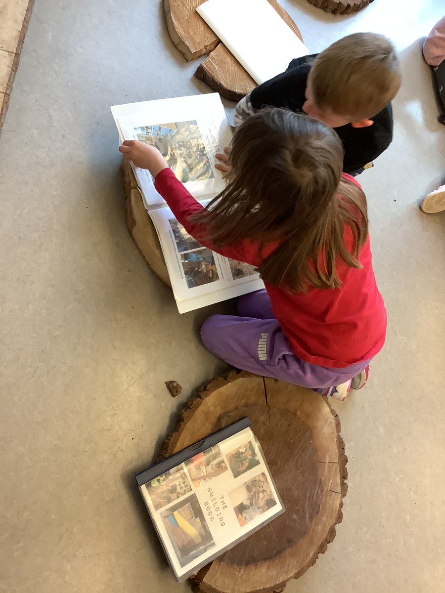 JBrentECE's tweet photo. Morning entry activities this week. Exploring group documentation stories of building, guessing mystery objects by description, counting fun & loose parts. Why these activities for these children at this time? #ReflectiveProgram #Provocation #Observation @DrDSuzukiSchool @gecdsb https://t.co/AwyK3NNYPv