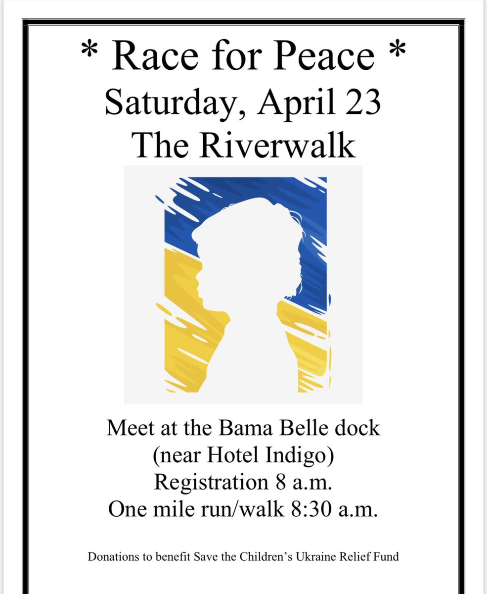 A TMSE 3rd grader, Henry, is organizing a one-mile fun run to benefit children of Ukrainian refugees. The race is set for 4/23/22 (see attached flyer).We will collect donations. If you are unable to join us on race day, please consider making a donation: support.savethechildren.org/goto/RaceforPe….