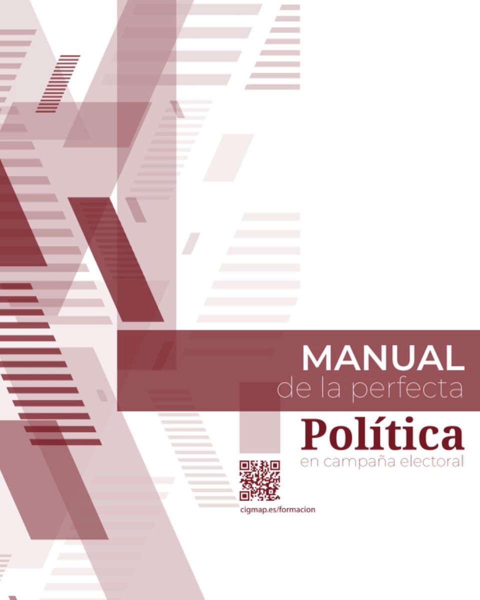 eduardoglezvega's tweet photo. Si tienes interés en las campañas electorales y la #compol, desde el @cigmapucjc te presentamos el Manual del perfecto político/a. Es gratuito, puedes descargarlo aquí: https://t.co/onRDWEHgJz https://t.co/J9ORPEqRcY