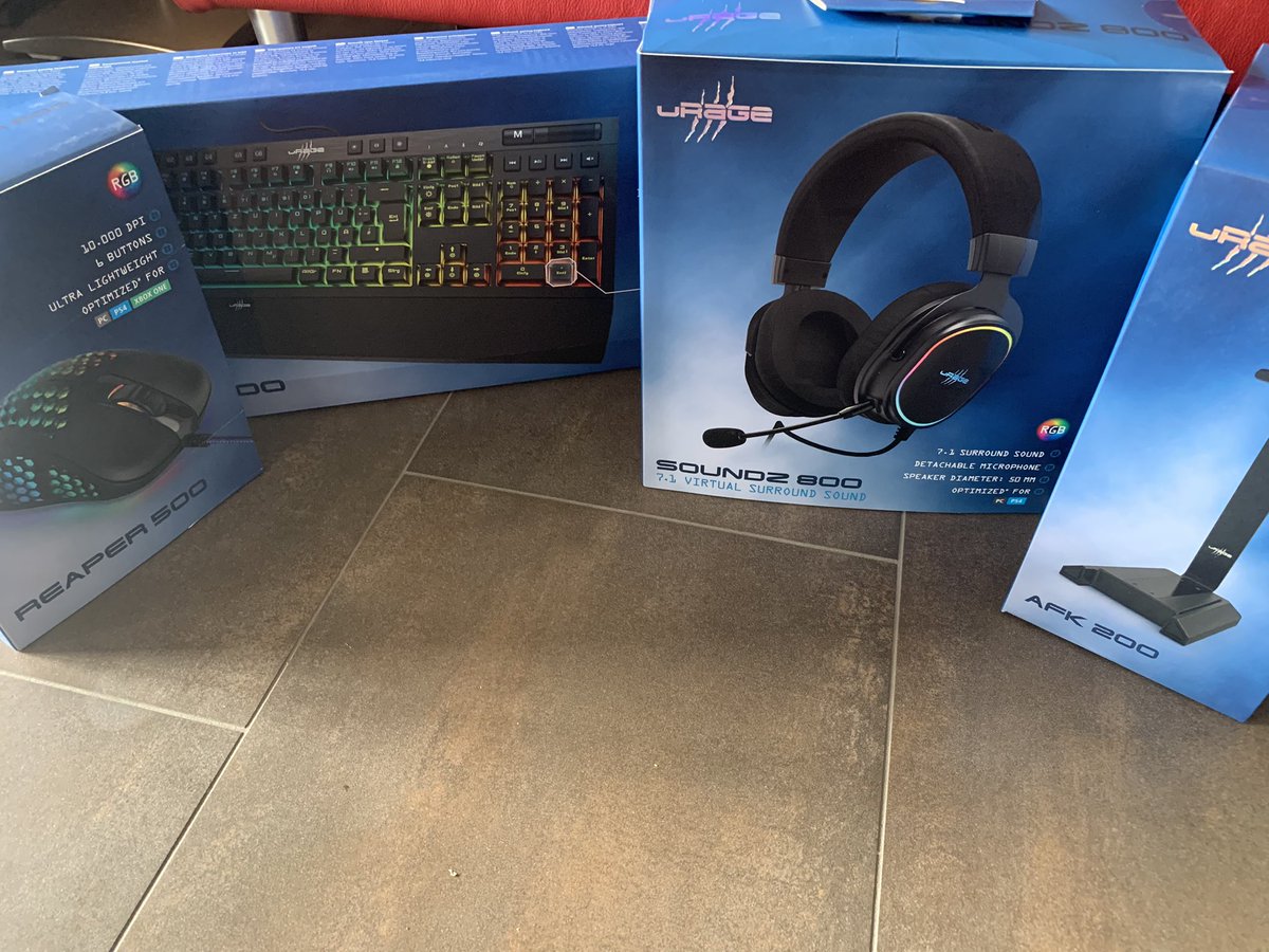 Vielen Dank @urage_gaming &amp; @Team_LeiSuRe! Direkt mal andaddeln!