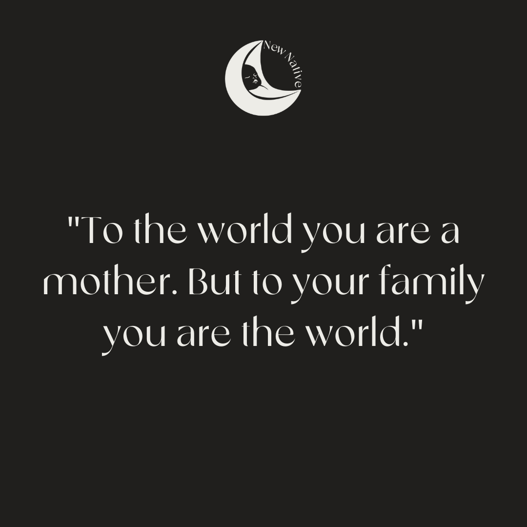 NewNativeBaby's tweet image. Comment with one word that makes you think of your mom 👇