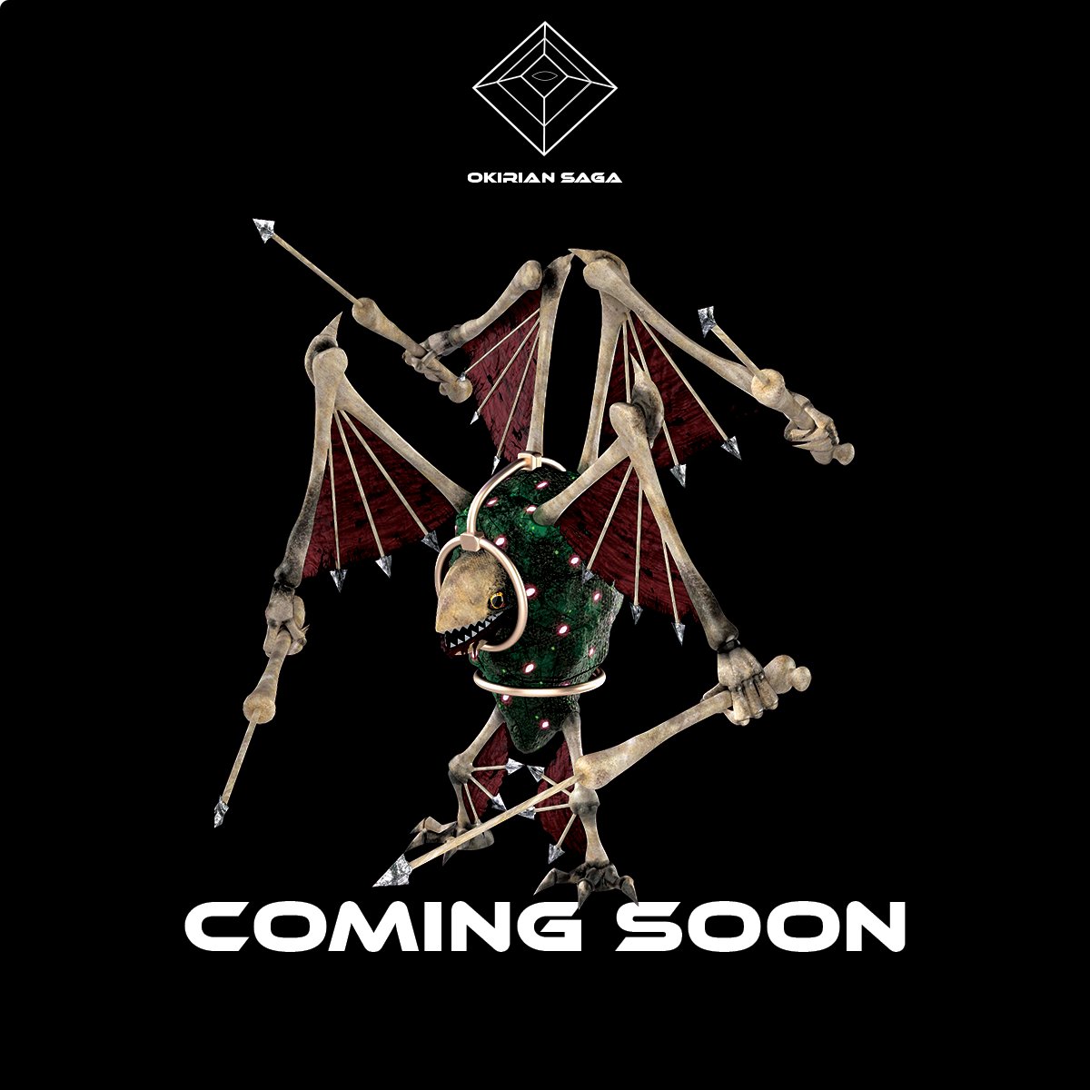 OkirianSaga's tweet photo. These terrifying creatures are here to defend their own. Would you rather be their friend, or their enemy? 

#COMINGSOON
#NFT #NFTCommunity #NFTProject #NFTartist #nftcollector #NFTGame https://t.co/kMCmyuohMJ