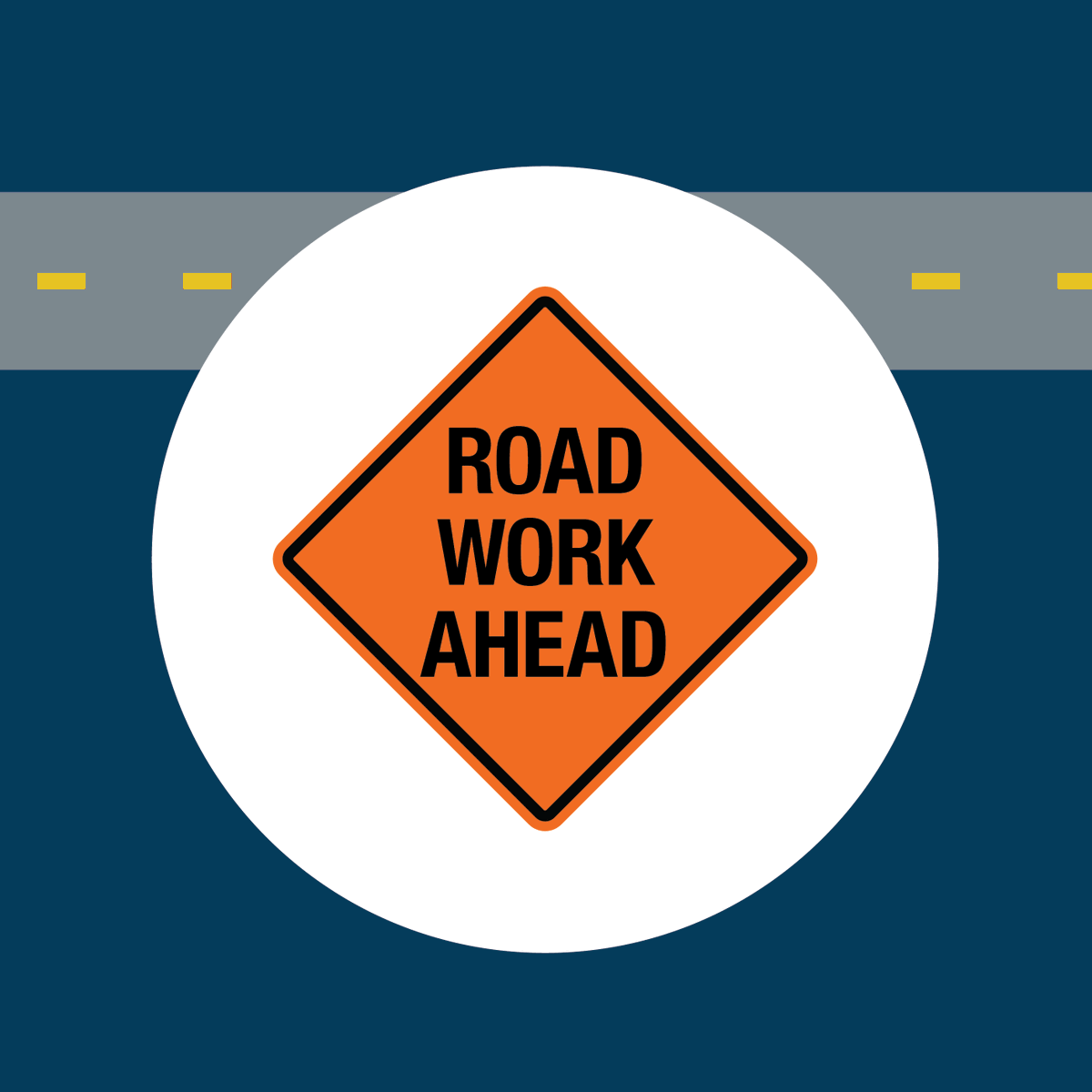 Warning signs, slow signs and road work signs are only a few of the signs you might see when you enter a work zone. ✔️Check your speed ✔️Be careful around large vehicles ✔️READ THE SIGNS Remember: Work zones are a sign to slow down. #NWZAW #Orange4Safety