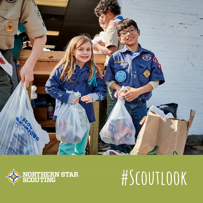 NorthernStarBSA's tweet photo. #Scoutlook: Looking for a way to give back to some of the most vulnerable members of our community? Host an event in which Cub Scouts can assemble bags of essentials (such as protein bars, toothbrush, hand sanitizer, etc.) for our unhoused neighbors https://t.co/rh0T8hBzbm