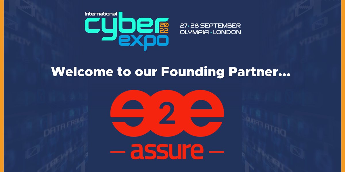 ICE_Expo (@intcyberexpo) on Twitter photo We want to welcome <a href="/e2eassure/">e2e-assure</a> for being part of the #ICE2022, 27-28 Sept 2022 at Olympia London as our Founding Partner. e2e-assure provides SOC as a Service and MDR to organisations for improving their cyber security. Visit internationalcyberexpo.com to learn more #e2eassure We want to welcome <a href="/e2eassure/">e2e-assure</a> for being part of the #ICE2022, 27-28 Sept 2022 at Olympia London as our Founding Partner. e2e-assure provides SOC as a Service and MDR to organisations for improving their cyber security. Visit internationalcyberexpo.com to learn more #e2eassure