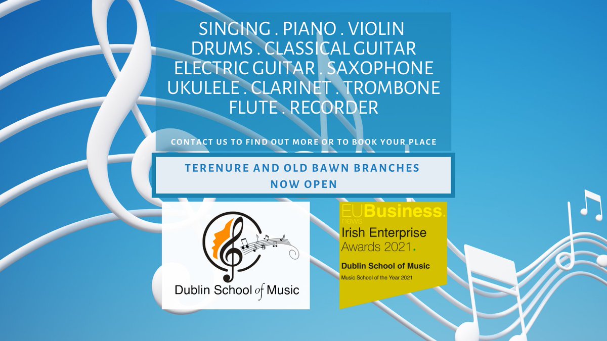 MusicLessonsDub's tweet image. We are very much looking forward to our second Easter Music Camp next week! Five days, 10am to 3pm. Starts Easter Monday. Cost €195 per student.

For info or to book please contact us. 

Email: info@dublinschoolofmusic.com
Phone: 01 4929998

#Terenure #easter #musiclessons