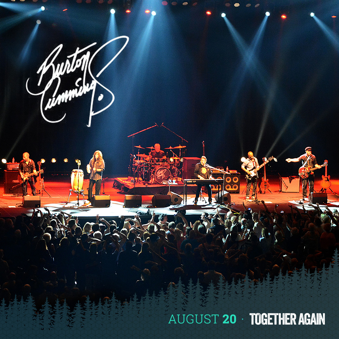 We are pleased to have <a href="/burtoncummings/">Burton Cummings</a> and Band headline <a href="/yegrockfest/">Edmonton Rock Fest</a>, as a part of  @TogetherYEG on Saturday, August 20. 😁

🎟️ trixstar.tixr.com