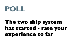 Log on to soundernews.com to add your vote for how things are going so far for the two ship system now serving the #Gabriola ferry route.