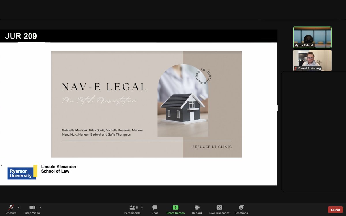 dslbkr's tweet photo. Recently worked with @MTulandi &amp; @RyersonULaw via a student mentorship program.

Excited for the future of legal as I watch upcoming graduates think about ways that tech can bridge the A2J gap.

The legal industry is shifting, and @RyersonU is along for the ride 🚀

#a2j #law https://t.co/NtnbNsrJuu