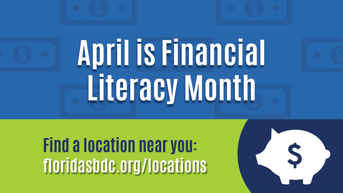FloridaSBDCN's tweet photo. It's Financial Literacy Month. Don't miss these upcoming no-cost, online workshops: 

Cash Flow vs Profitability
Bookkeeping Basics 
Setup Accounting &amp; Taxes 
QuickBooks®️ Online: Essential Functions 

To search for more offerings visit: https://t.co/hp08x0ZgD2 and hit search! https://t.co/WDsISp8qUG