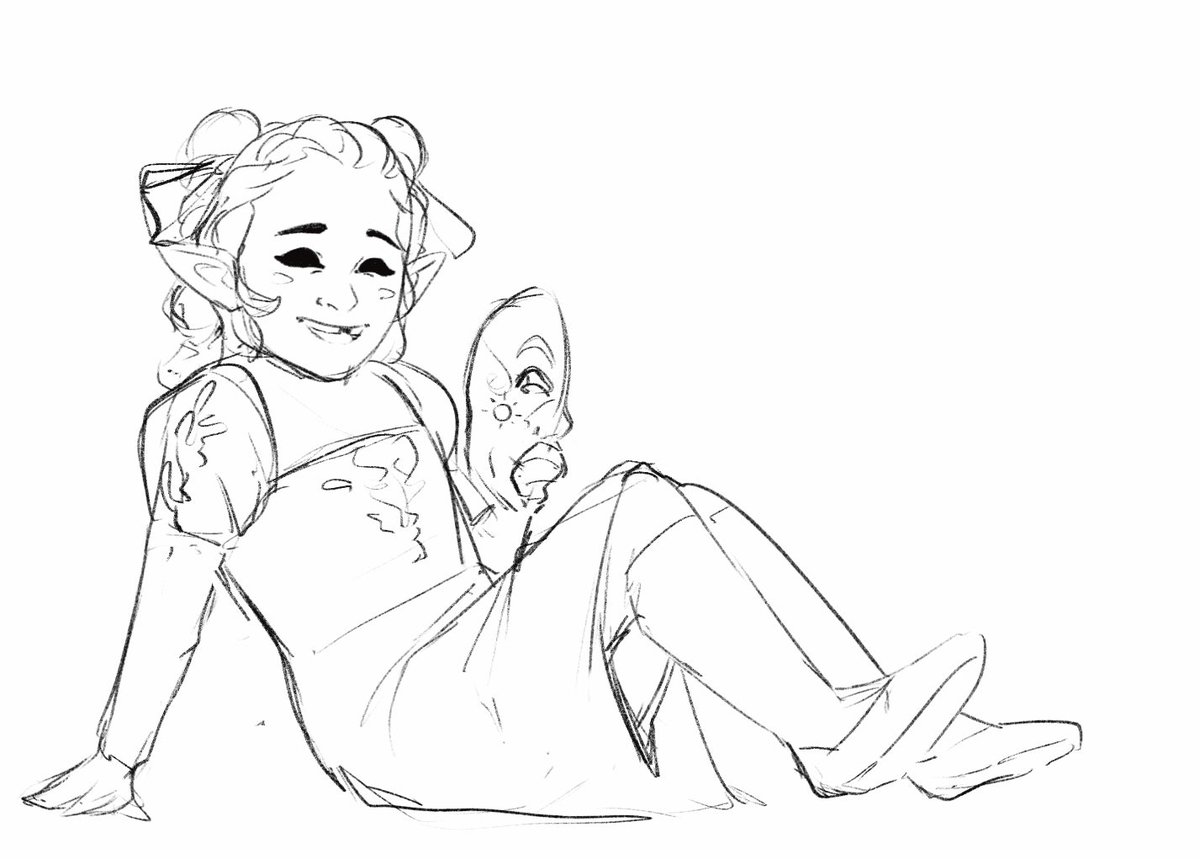 Some Sketches of my character Isolde as a child ✨
#dndart #dnd #DnDcharacter