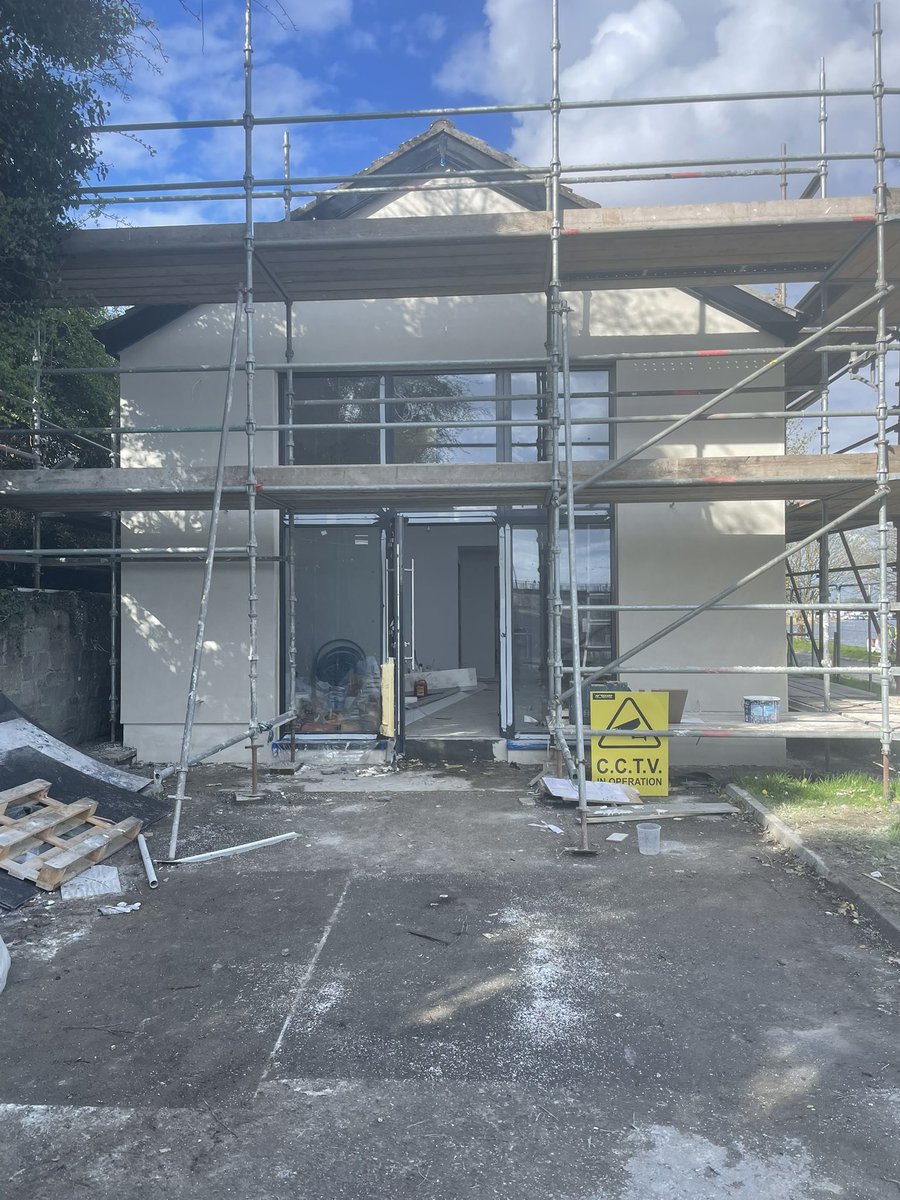 BarryEgan_'s tweet photo. We had a busy day today @LRAccessforall, new center taking another transformation today with its first of plaster ! #finishlineinsight https://t.co/cE4MEgPfp4