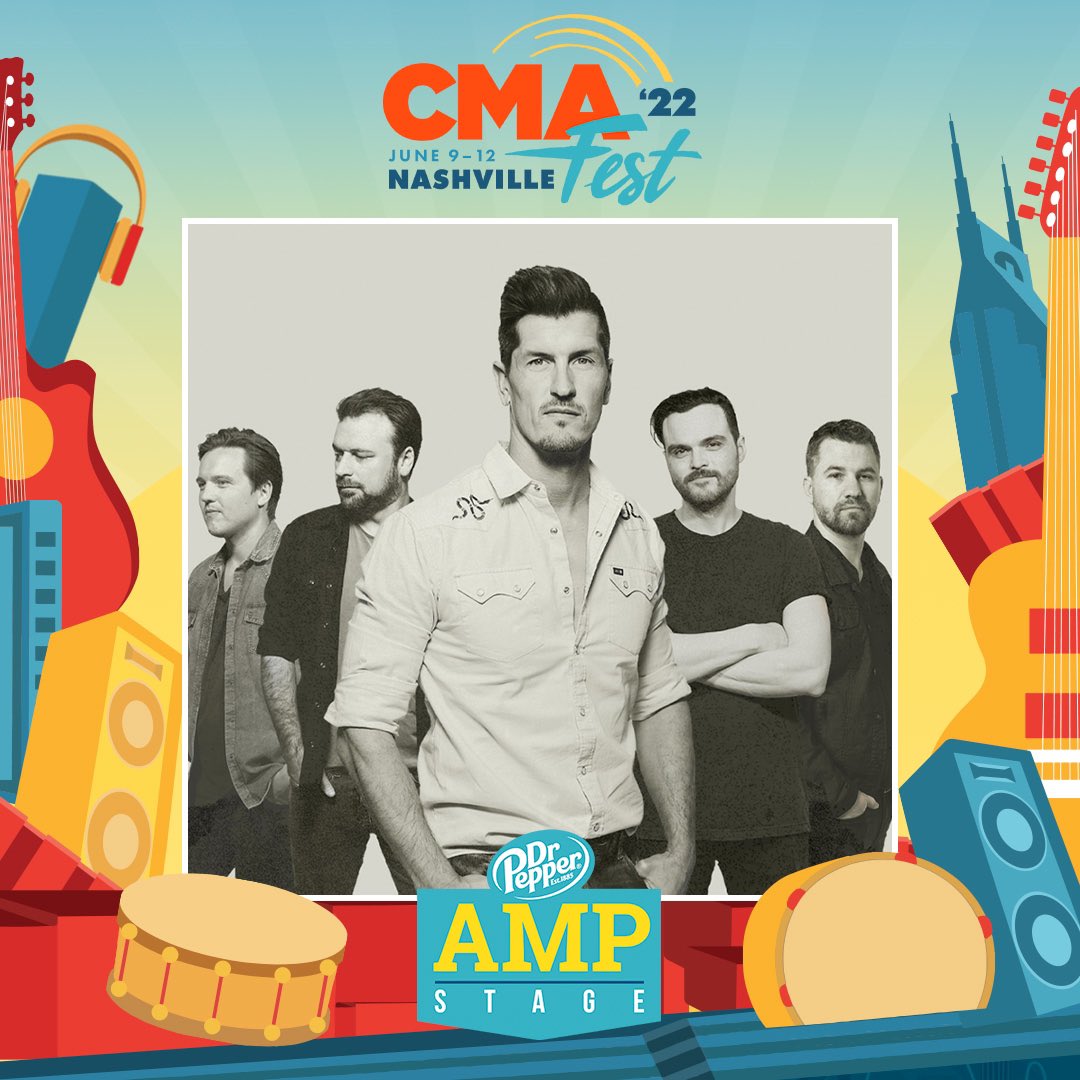 HIGHVALLEY's tweet photo. #CMAFest is BACK! So excited to take the @drpepper #AMPstage this summer. Who’s gonna be there? Tickets at https://t.co/Zui7kEJuBe @CountryMusic https://t.co/D97nidnHZa