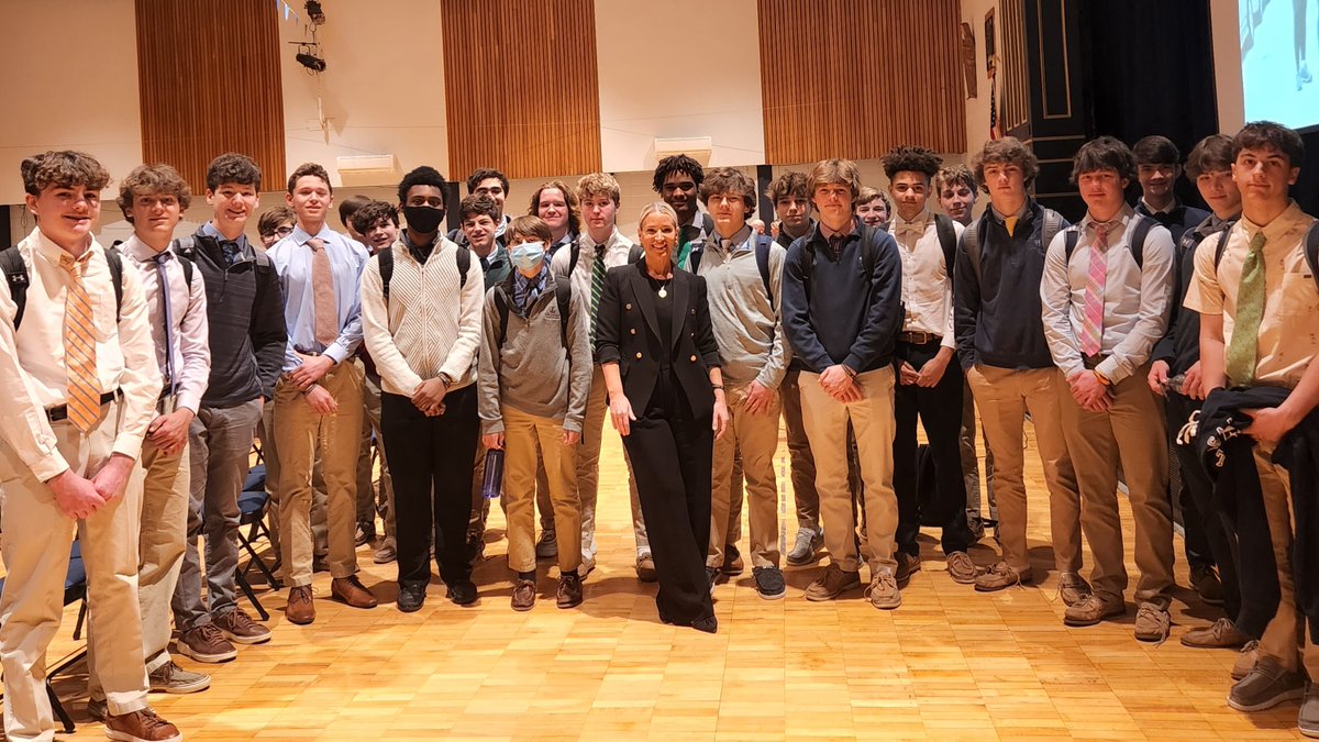 In 2009, TMF President <a href="/rmanion/">ryan manion</a> led the first Character Does Matter presentation at <a href="/lschs/">La Salle College High School</a>, her brother Travis' alma mater. Today, 300 freshman students gathered to hear Ryan share Travis' inspiring story of character and humility. #IfNotMeThenWho
