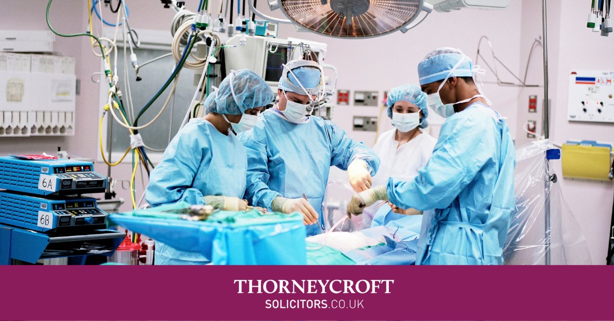 Surgical negligence claims can be complex and it is vital that you choose the right solicitor. Our clinical negligence team have experience dealing with such cases and work with medical care experts to ensure that we offer the best legal advice.- bit.ly/3EShxlk