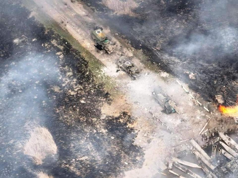 [情報] 俄軍中亞部隊縱隊在烏克蘭戰場被毀