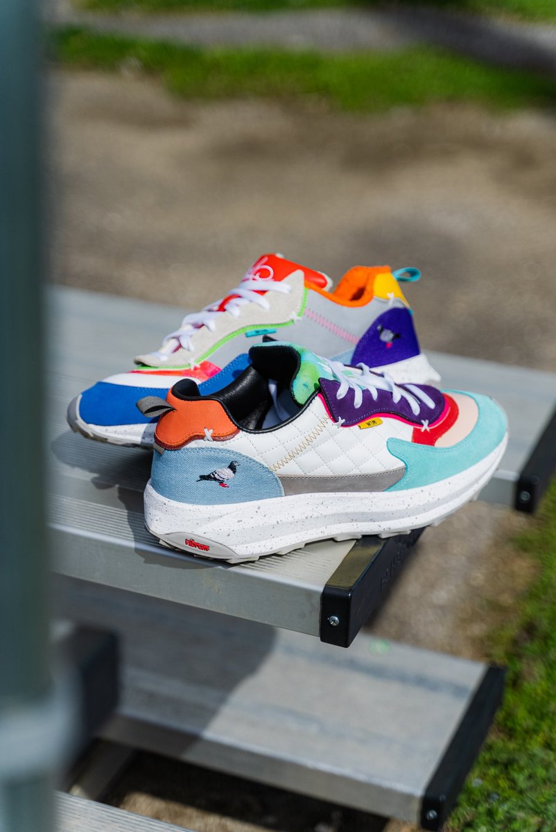 MACHE275's tweet photo. The “WTMache” isn’t just a mash up of past Mache Runner colorways it also signifies the 20 yr anniversary of when I first put my paintbrush to a sneaker. I wanted to share this milestone with everyone who supported to get me here. The preorder goes live next Friday 4/22/22. https://t.co/IjOkKwlBFQ