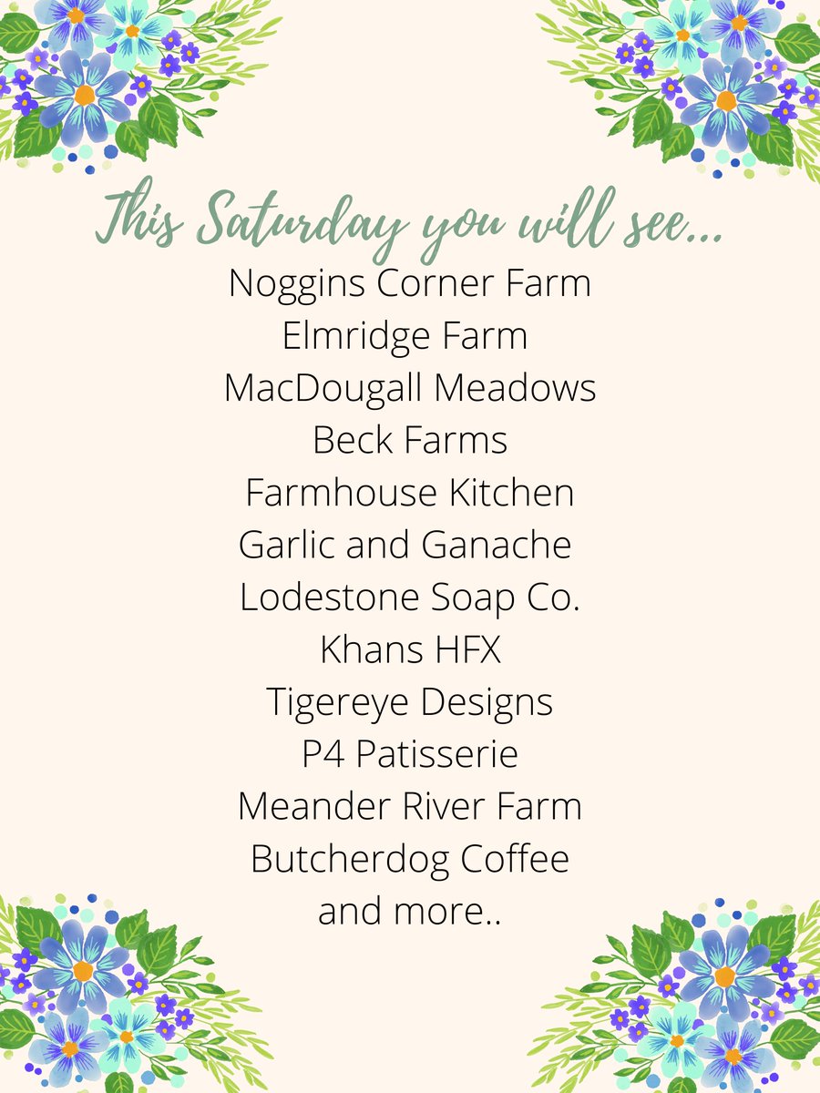 This Saturday at the Halifax Forum Farmer's Market! #eatlocal #buylocal #halifaxNS