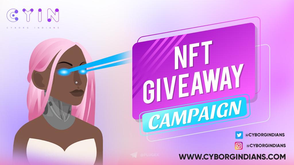 It's time to win a Cyborg Indian NFT🏆

Click on the link below 👇🏻 &amp; follow instructions to win a kick-ass AIRDROP from the much awaited Cyborg Indians project 🤖#nft #nftgiveaway #airdrop #nftairdrop #gleamcontest

gleam.io/GozSH/cyborg-i…
