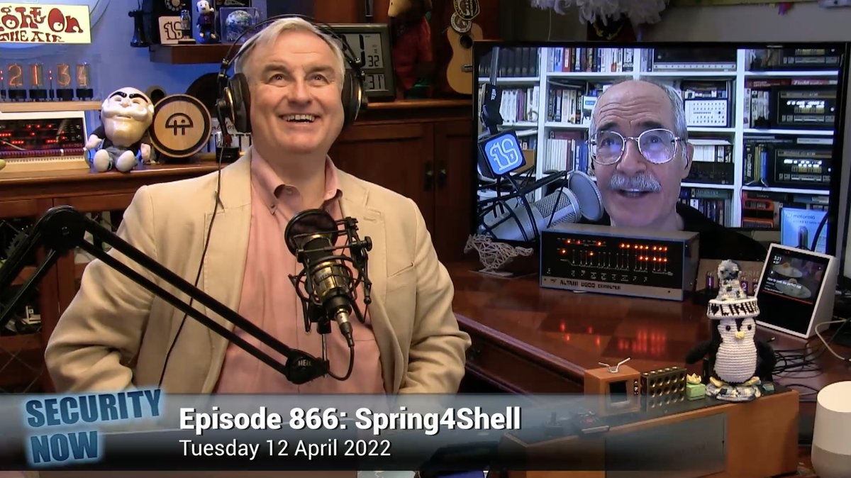 TWiT's tweet image. Join @SGgrc & @leolaporte for a breakdown of Microsoft’s new #Autopatch system, the #Spring4Shell vulnerability, and the 0-Day in NGINX - “the Internet’s most used webserver platform!”
Hear the latest #cybersecurity news and subscribe on @pocketcasts twit.tv/sn854