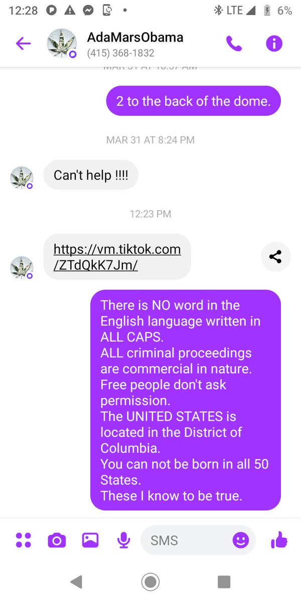 #HeyJeff!
Another '#wingnut.'
#MEETYOURSTRAWMAN

There is NO word in the English language written in ALL CAPS.
The ONLY time #YOURNAME is to appear in ALL CAPS, YOU won't be there to see.
Denotes a #DEADentity(~);-}
#LegalFiction
#BlacksLawDictionary

vm.tiktok.com/ZTdQkK7Jm/