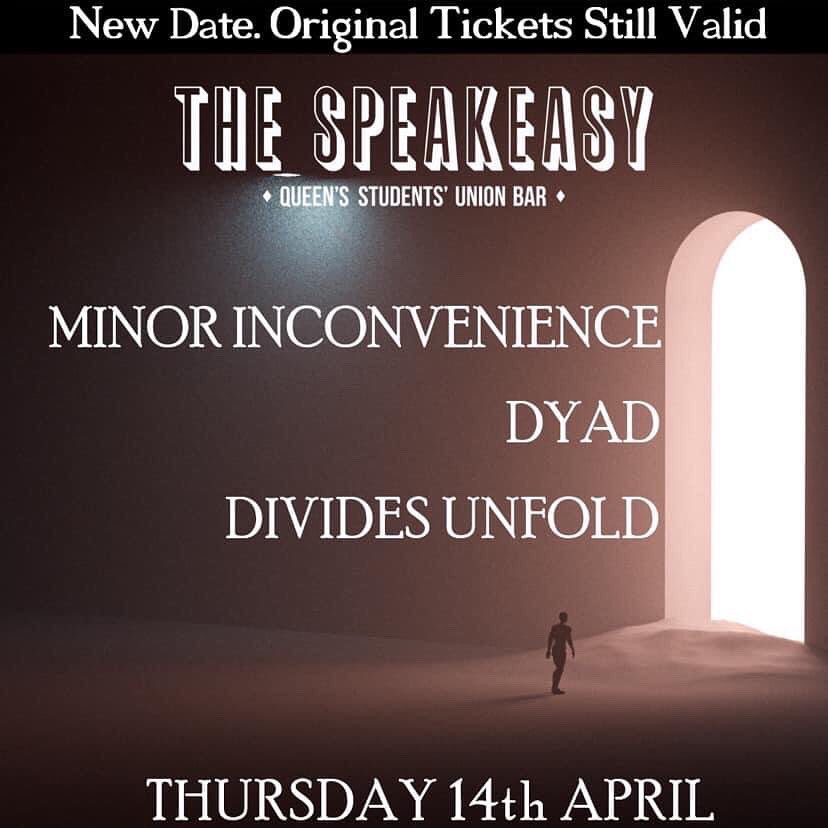 We are back with you BELFAST, tomorrow night in @TheSpeakeasyNI 🤙
Hit the link in our bio for tickets, and come down, dance, jump around, or just enjoy the tunes and pints, its Easter weekend!!
Get on the rip! 🍻
<a href="/MI_Band_NI/">Minor Inconvenience</a>